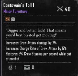 Boatswain's Toll I(Required:Brigand 1)